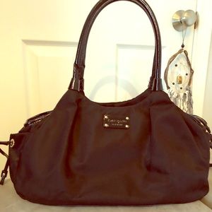 Black Kate Spade Diaper Bag